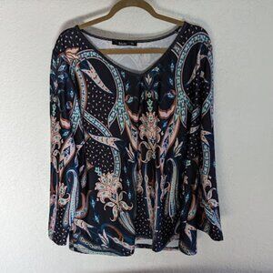 Sakurafina Floral Blouse - Women's Size 2XL